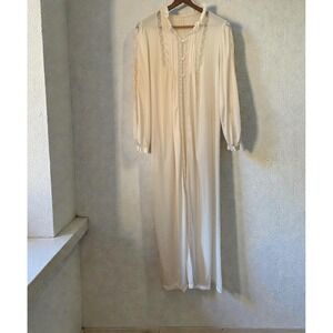 Vintage Shadowline Cream sheer Night Dress